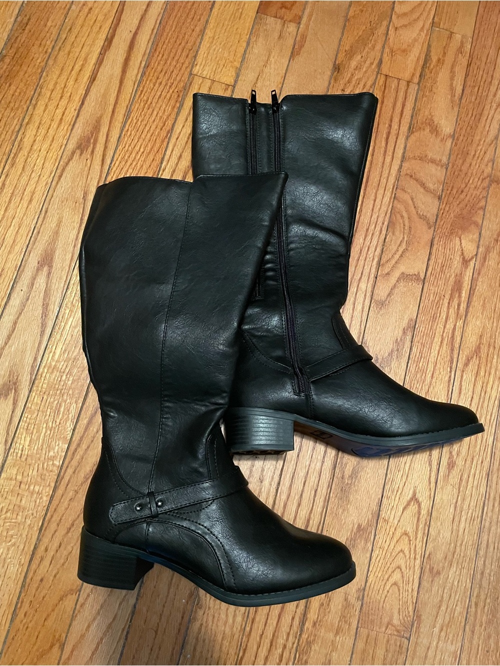 Sz 9 - widecalf classic Black Women's Boots